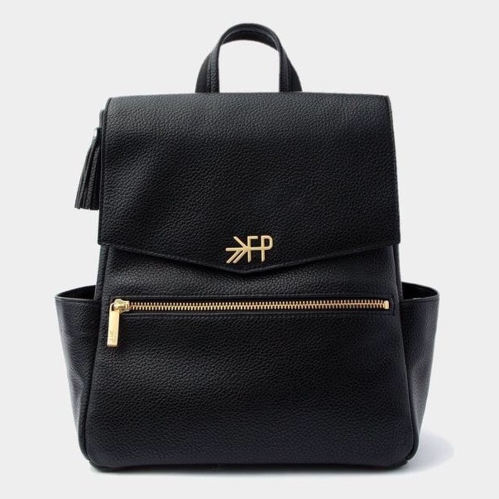 Freshly Picked Mini Classic Diaper Bag Ebony Black